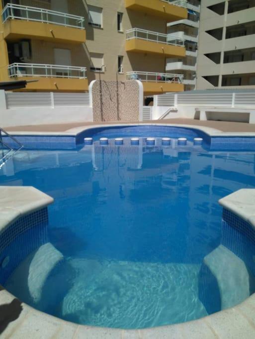Apartamento céntrico en la playa con piscina. Peñíscola Exterior foto